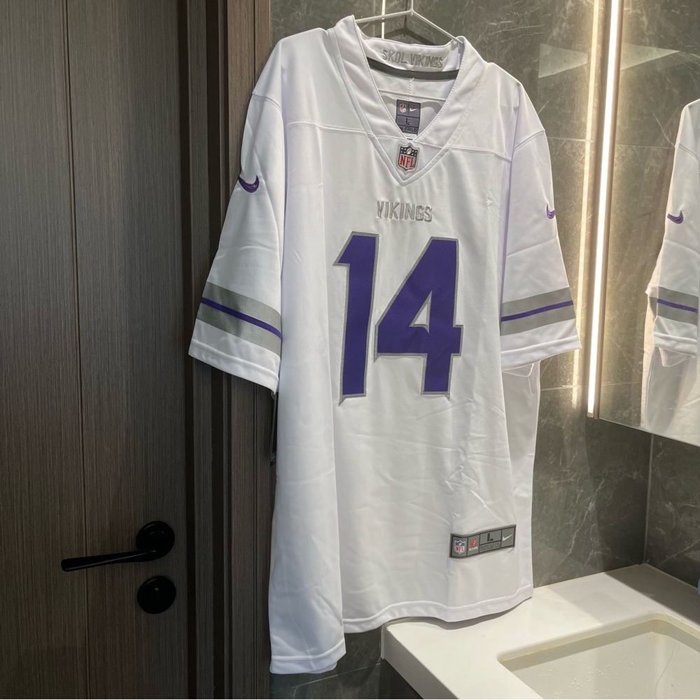 NFL Minnesota Vikings #14 Sam Darnold White Jersey